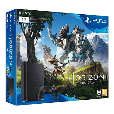 Sony PlayStation 4 Slim (1 To) + Horizon Zero Dawn
