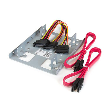 StarTech.com Mounting Kit for 2 x 2.5" SATA HDD / SSD in 3.5" Rack