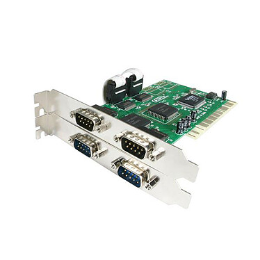 StarTech.com Carte PCI avec 4 ports Série RS232