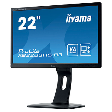 Avis iiyama 21.5" LED - ProLite XB2283HS-B3