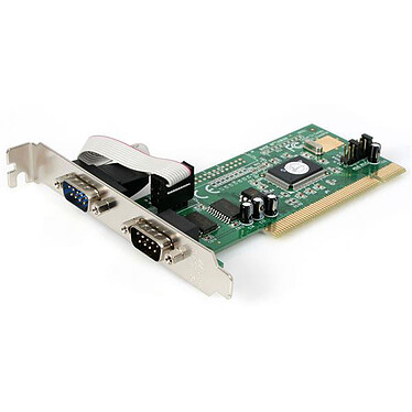 StarTech.com Carte PCI avec 2 ports DB-9 - UART 16550