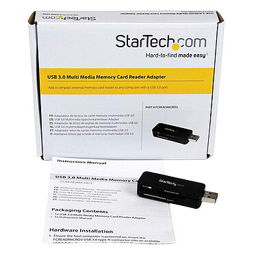 Acheter StarTech.com Lecteur Multi cartes mémoire USB 3.0