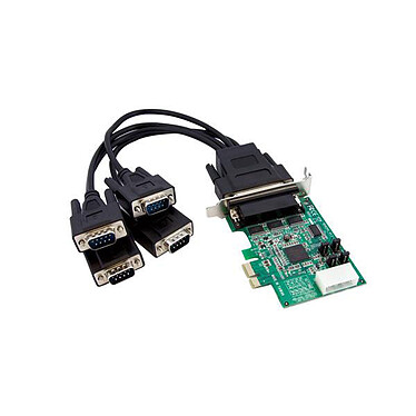 StarTech.com Carte PCI Express 4 ports DB-9 - UART 16950 