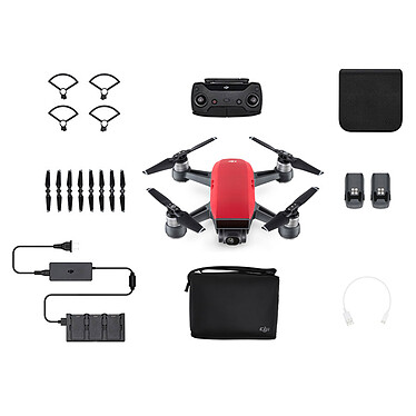 DJI Spark Fly More Combo Rouge 