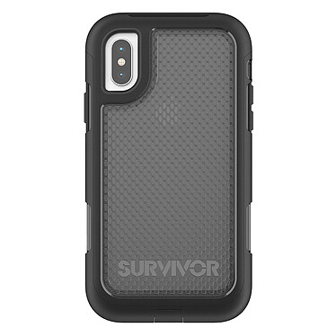 Griffin Survivor Extreme negro/Transparent iPhone X