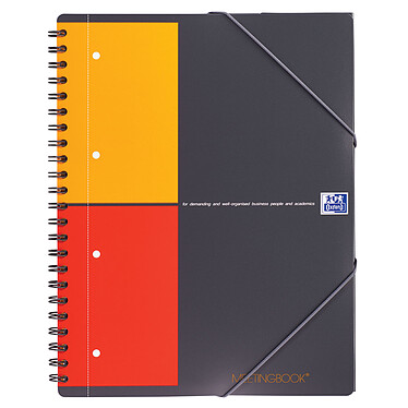 Oxford MeetingBook A4 notebook 160 pages small squares