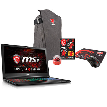MSI GS63 7RE-013FR Stealth Pro + Pack MSI Back to School OFFERT !