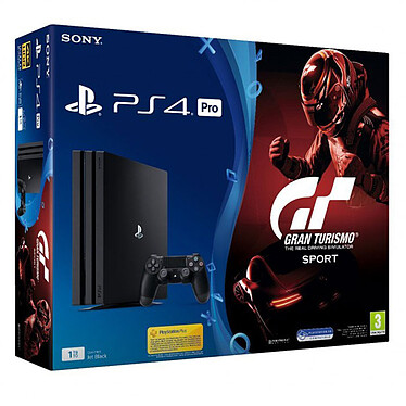 Sony PlayStation 4 Pro (1 To) + Gran Turismo Sport