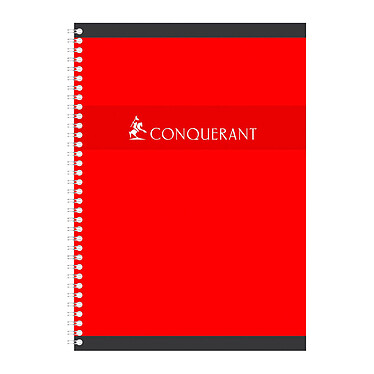 Buy Conqurant Spiral notebook A4 quadrill 5X5 180p