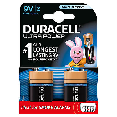 Duracell Ultra Power 9V (par 2)