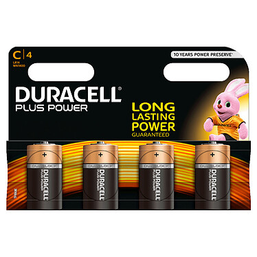 Duracell Plus Power C (par 4)