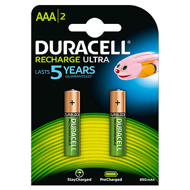 Duracell Recharge Ultra AAA 850 mAh (par 2)
