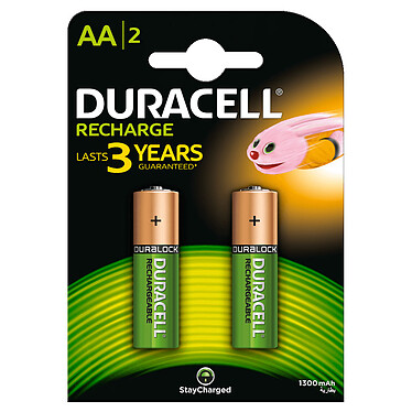 Duracell Recharge AA 1300 mAh (par 2)