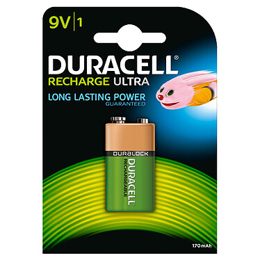 Duracell Ultra Recharge 9V 170 mAh (per 1)