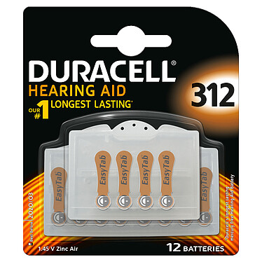 Duracell Hearing Aid 312 (par 12)