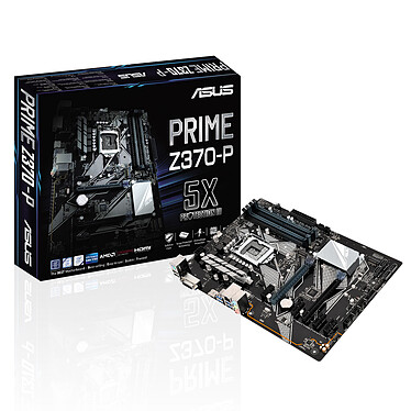ASUS PRIME Z370-P + G.Skill RipJaws 4 Series 8 Go DDR4 2400 MHz CL15