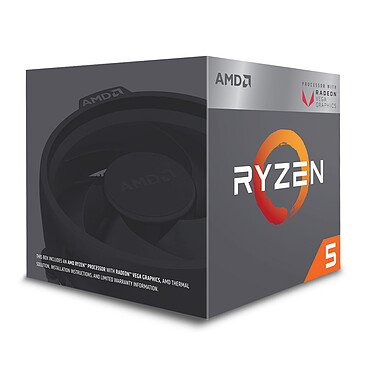 AMD Ryzen 5 2400G Wraith Stealth Edition (3,6 GHz)
