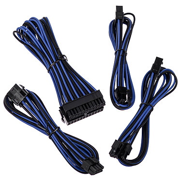 BitFenix Alchemy - Extension Cable Kit - black and blue