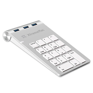 XtremeMac Aluminium Keypad 3 ports USB