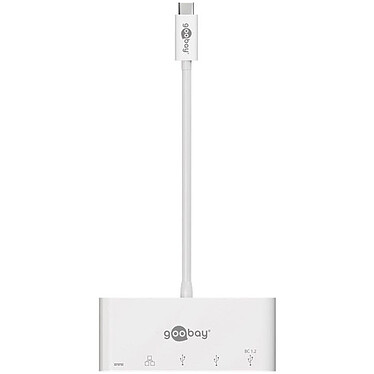 Goobay Adaptateur Multiport USB-C / Ethernet (M/F)