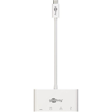 Goobay Adaptador USB-C / HDMI - Ethernet (M/F)