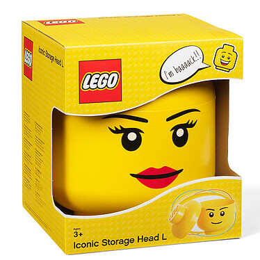  LEGO Tête de Rangement Fille S