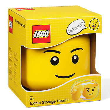  LEGO Tête de Rangement Garçon L