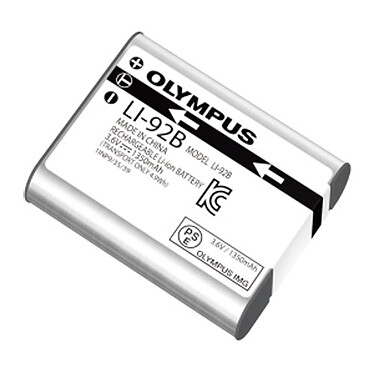 Olympus LI-92B Batterie Li-ion 1350 mAh (pour Olympus TG-4/TG-5)