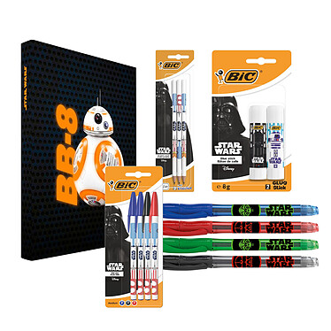 Pack Papeterie Star Wars BB8