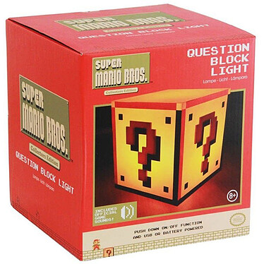  Lampe Super Mario Question Block