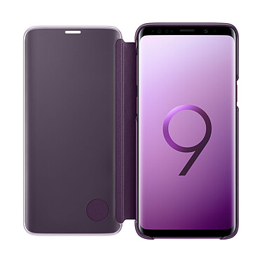 Avis Samsung Clear View Cover Violet Galaxy S9