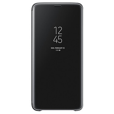 Samsung Clear View Cover Noir Galaxy S9+