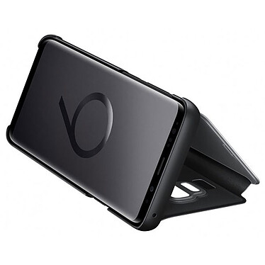 Samsung Clear View Cover Noir Galaxy S9+ pas cher