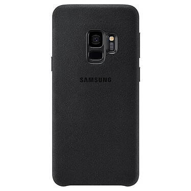 Samsung Coque Alcantara Noir Galaxy S9