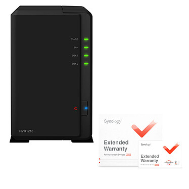 Synology NVR1218 with Synology EW201
