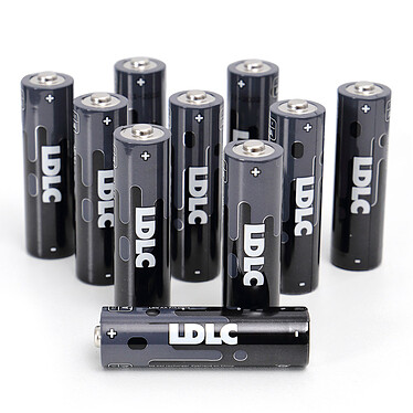LDLC+ ALK AA - 10 piles AA 1.5V (LR6)