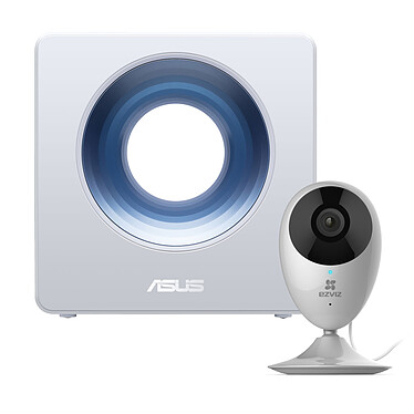 ASUS Blue Cave + EZVIZ Mini O Camera Wi-Fi 720p OFFERTE !