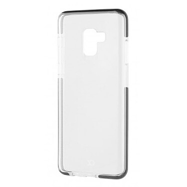 Acheter xqisit Coque Mitico Bumper TPU Transparent/Noir Galaxy S9+