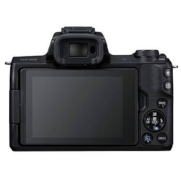 Canon EOS M50 Noir + EF-M 15-45 mm IS STM Noir pas cher