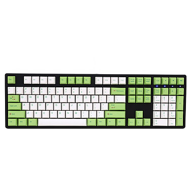 Ducky Channel One (coloris vert - Cherry MX Speed Silver)