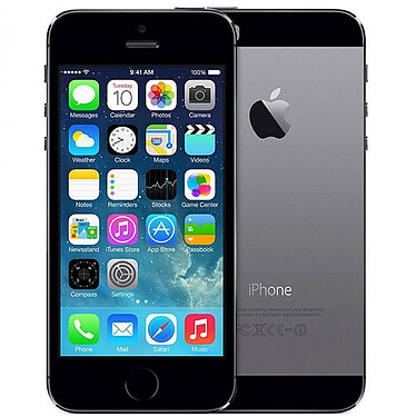 reacondicionado iPhone 5s 5s 5s 16 Go Grey (Grado A+)