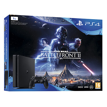 Sony PlayStation 4 Slim (1 To) + Star Wars : Battlefront II