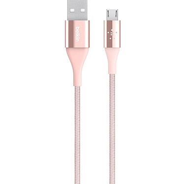 Belkin Câble Mixit Duratek micro-USB vers USB-A Rose