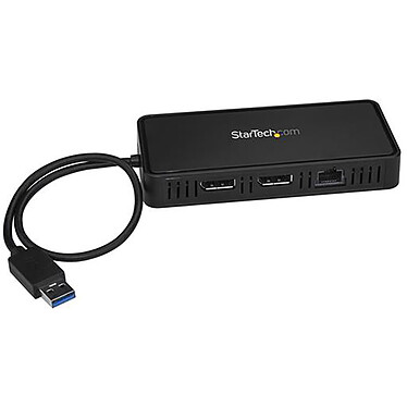 StarTech.com USB 3.0 Dual DisplayPort 4K 60Hz Docking Station per notebook