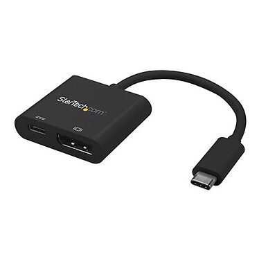 StarTech.com Adaptateur USB-C vers DisplayPort avec Power Delivery 60W - 4K60Hz - Compatible Thunderbolt 3