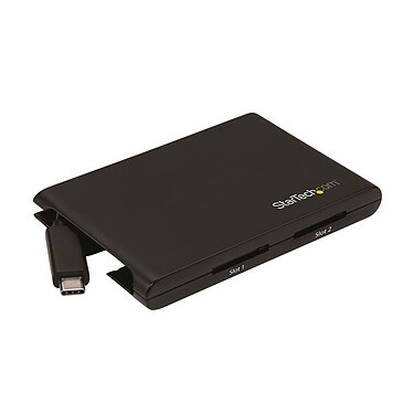 StarTech.com USB 3.0 Type C dual-slot SD card reader and writer