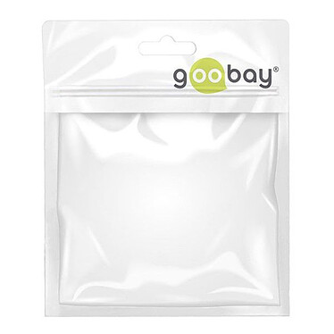 Goobay Kit de Charge Micro USB Double 2.4A Blanc pas cher