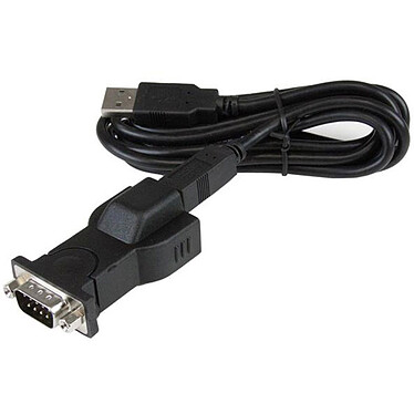 StarTech.com Adaptateur USB 2.0 vers DB-9 (série RS-232) - M/M - 1.8 m
