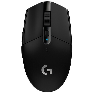 Logitech G G305 Lightspeed Wireless Gaming Mouse (Noir) Souris sans fil pour gamer - droitier - capteur optique 12000 dpi - 6 boutons programmables - technologie sans fil Lightspeed