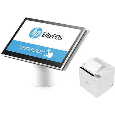 HP Engage One 141 Blanc + Support   Epson TM-m30 (121)